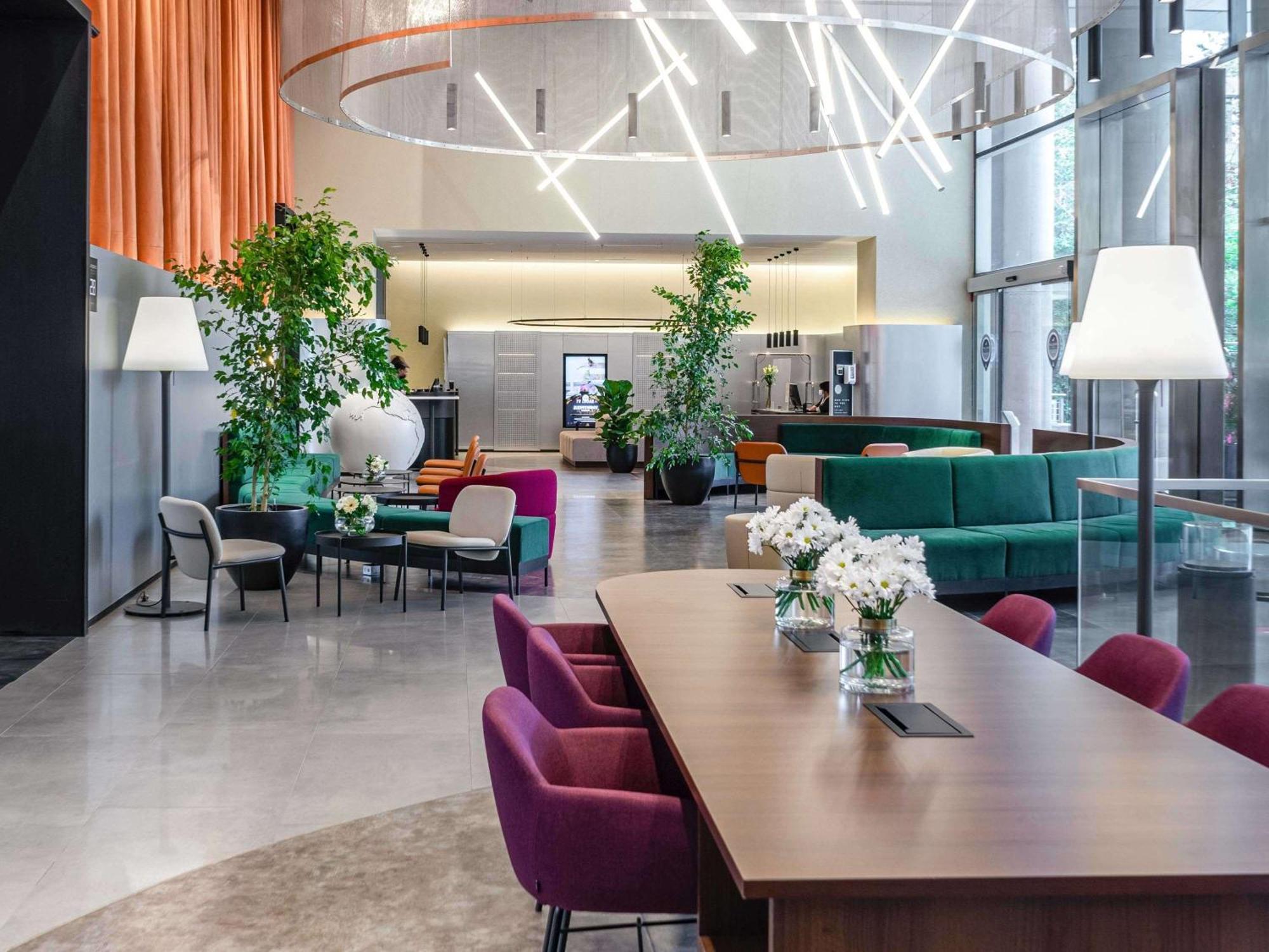Pullman Santiago Vitacura Extérieur photo Lobby